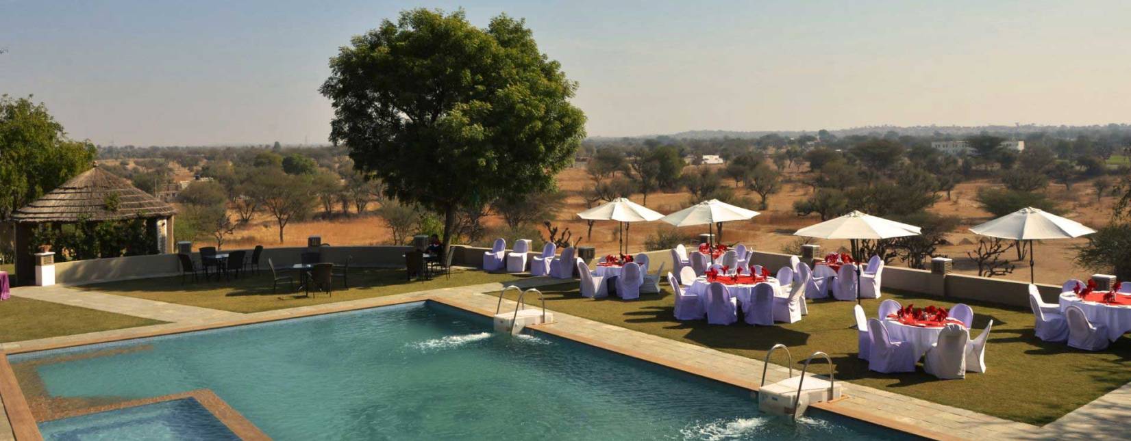 Calippic Hotels Mandawa - CDR - Quaint Poolside